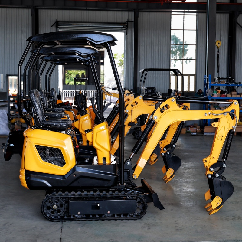 Tier 4 Final mini excavator with EPA certified engine